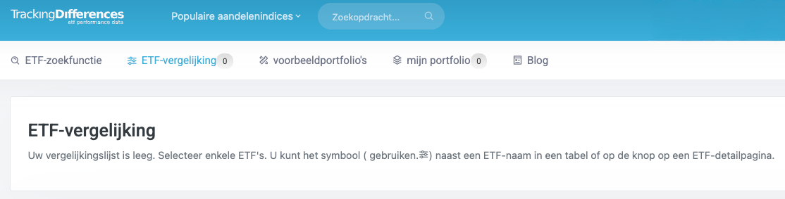 Aanbeveling voor de “perfecte” ETF