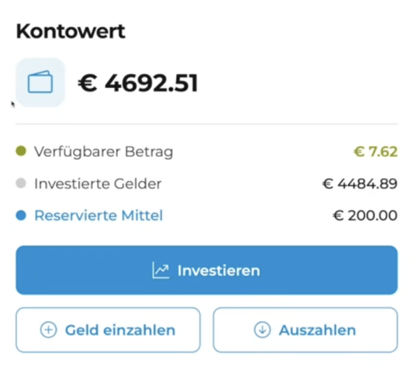 Mein Depot bei Lande