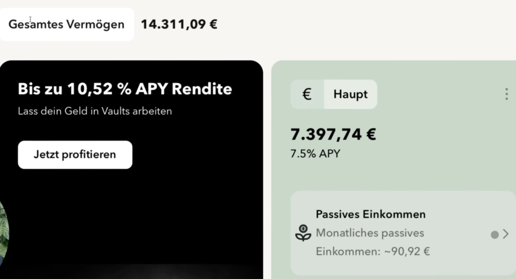 Mein Monefit Portfolio